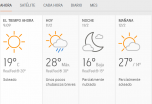 Clima Nacional Febrero 11, martes