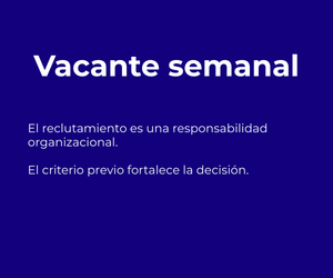 Vacante semanal