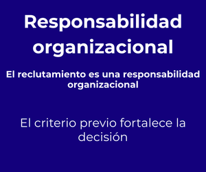 Responsabilidad organizacional